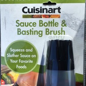 Cuisinart Sauce Bottle Basting Brush Inside Outdoor Grilling Cooking